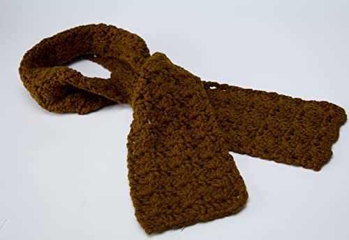 Yuyoye 100% Superfine Merino Wool Chunky Yarn For Knitting, Gauge 6 Super Bulky Crochet Yarn,300G-Brown #TOP1