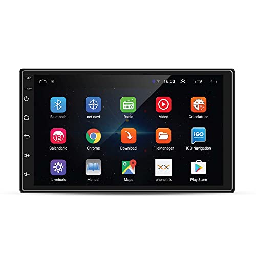 Image of Tapiz Premium 9 inch Full HD 1080 Touch Screen Android 9.1, Ultra IPS Display, Car Multimedia Player with Bluetooth /Wi-Fi /Hi-Fi Audio - Supports iOS and Android ( 2GB /16GB )
