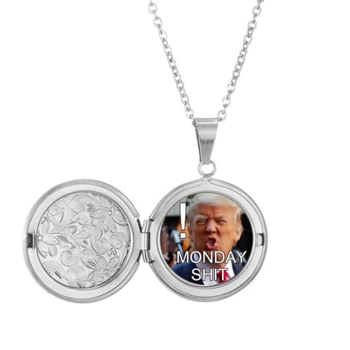 Médaillon amepresident Ridiculous Great Image en argent pour collier