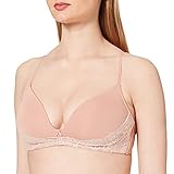 Sujetador clásico de encaje Women\'secret Sujetador Foam Sin Aros Detalle Encaje Sujetador para Mujer, Arena, 85B