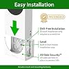 TotalMount Wall Mount for Xbox Series S Holds Xbox Series S on a Wall by Your TV (White Mount)