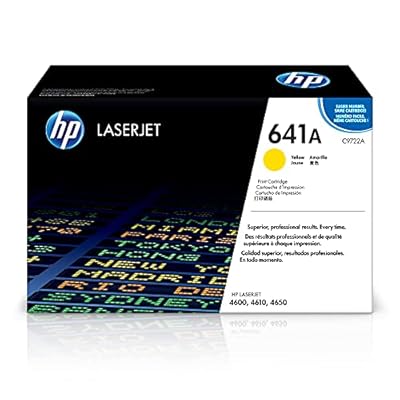 HP Original 641A Magenta Toner Cartridge | Works Color LaserJet 4600, 4610, 4650 Series | C9723A
