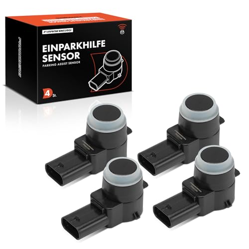 Frankberg 4x Capteur de stationnement PDC Vorne Arrière Compatible avec Classe A W169 1.5L-2.0LElectric 2004-2012 Classe B W245 1.5L-2.0LElectric 2005-2011 Remplacer# V30720022