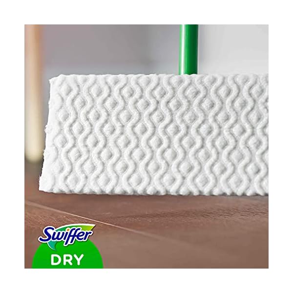 Swiffer Bodenwischer Trockene Bodentücher Wischer ideal gegen Staub, Tierhaare & Allergene – Bild 3