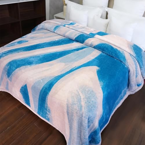 Image of MYTRIDENT Classic Plushmare Double Blanket, Steven