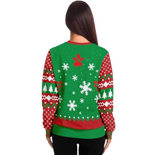 Sweet but Twisted Candy Cane Sweatshirt, alternative view 4