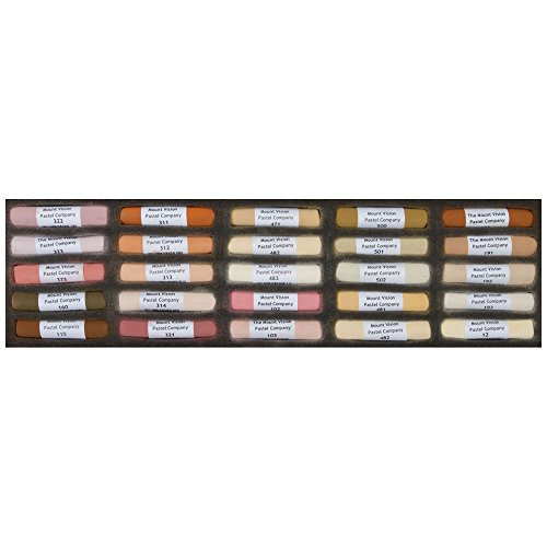 Mount Vision Pastel Company 25-Piece Flesh Tone Set