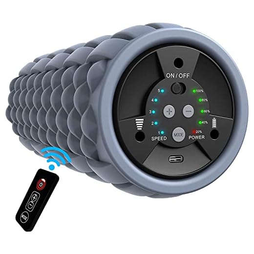 KINGFIT Rullo automassaggiate vibrante