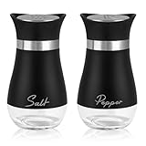 Accmor Juego de salero y pimentero, campamento