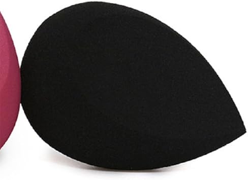 SUPVOX 2pcs Makeup Sponge Set with Heart Shape and Egg Design, Plastic Cosmetic Sponges for Foundation Blending, Distribute Powder Evenly, Quick and Handy to Use for Face Makeup