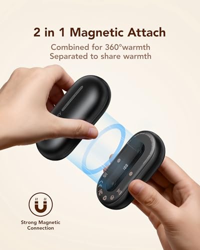 Cargador portátil ultradelgado 10000mAh con calentadores de manos 2 piezas miniatura 7