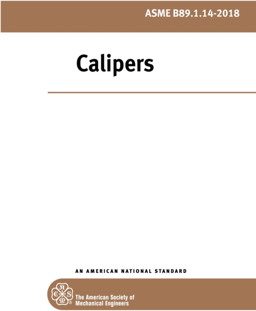 ASME B89.1.14-2018: Calipers