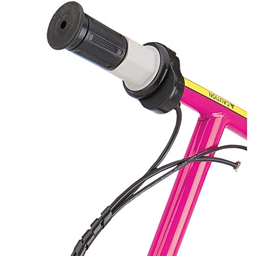 Razor E175 Kids Ride On 24V Motorized Battery Powered Electric Scooter Toy, Speeds Up To 10 Mph With Brakes And Pneumatic Tires, 1 Pink & 1 Red #TOP5