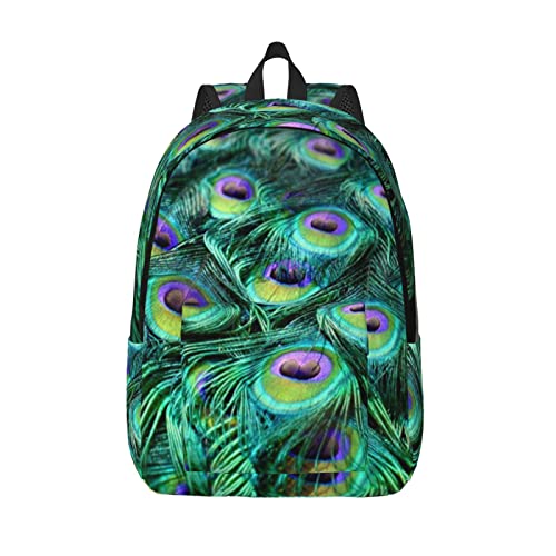 Grand sac à dos ordinateur motif fille et ballons taille M plume verte