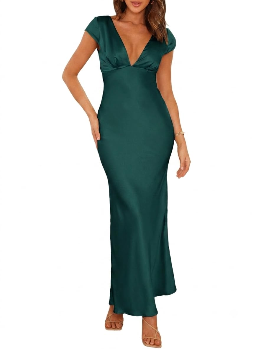 Photo 1 of Halfisland Satin Midi Dress