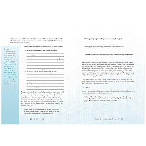 Lifeway Press Shirer, Priscilla Defined - Teen Girls' Bible Study Book: Who God Says You Are thumb #3
