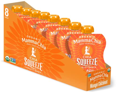 Mamma Chia Mango Coconut Squeeze