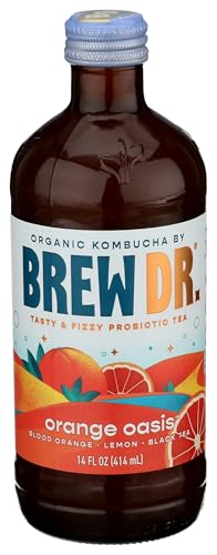 Brew Dr, Kombucha Citrus Earl Grey Organic, 14 Fl Oz