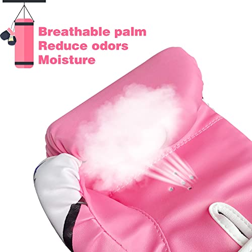 Image of CKE Kids Boxing Gloves for Kids Boys Girls Junior Youth Toddlers Age 5-12 Years Training Boxing Gloves for Punching Bag Kickboxing Muay Thai