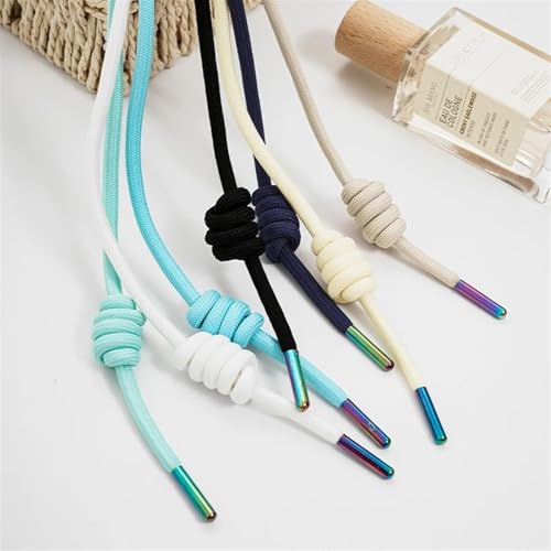 Cordon de remplacement pour sweat à capuche tressé rond en polyester 135cm de rechange multicolore - 6