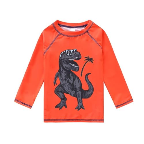 Toddlers and Baby Boys' 3-Piece Rash Guard Swimsuits Kids Long Sleeve Sunsuit Swimwear Sets2