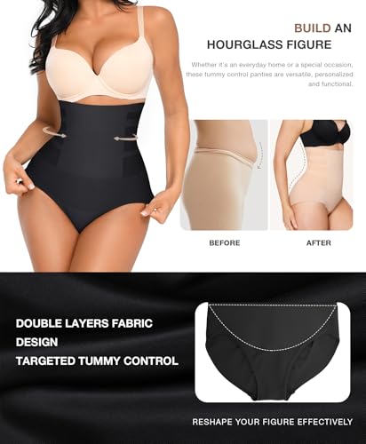 Lover-Beauty Shapewear Tummy Control Underwear for Women High Waisted Shaping Panties Girdle Body Shaper Briefs4