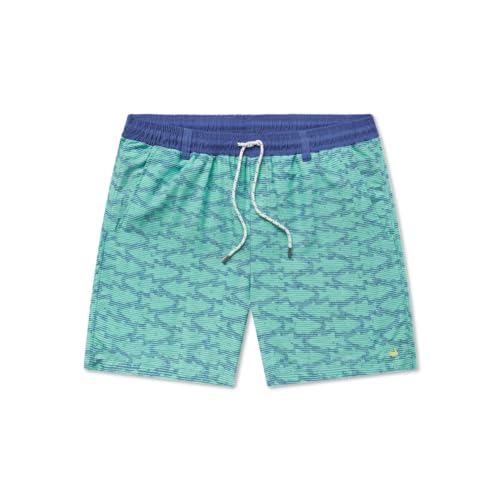 Southern Marsh Men’s Dockside - Schools Out Swim Trunks – Quick-Dry Lightweight Swimming Shorts