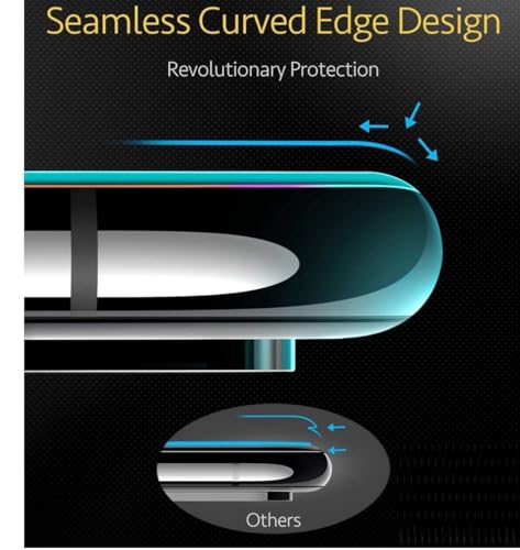 Image of Premium Tempered Glass Screen Protector Compatible with iPhone 13 Pro (6.1 Inch) | 9H Hardness | Edge to Edge Protection | Anti Scratch | Bubble Free Installation | HD Clear | Ultra Thin Screen Guard