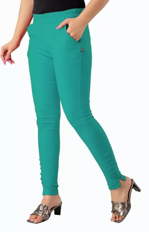 Image of Women's Stylish & Comfortable Jeggings | Stretchable High-Waist Pants BZFW Potali