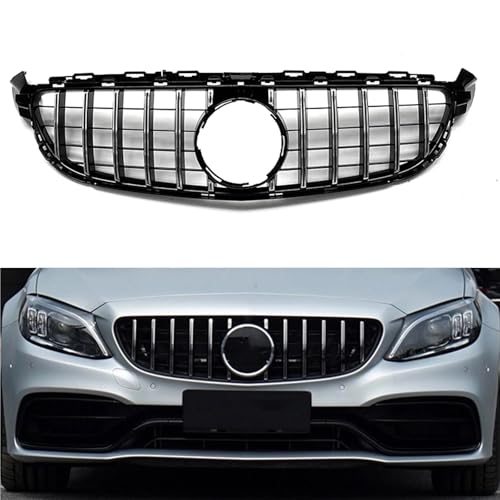 Calandre de remplacement W205 C63 AMG pour pare-choc abîmé - 2