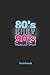 Produktbild 80's Baby 90's Made Me Notebook: Liniertes Notizbuch für Disco, Party und Dance Floor Fans - Notizheft Klatte für Männer, Frauen und Kinder