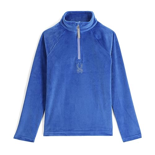Spyder Girls Shimmer Bug Half Zip T-Neck