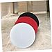 SEWACC Floor Cleaning and Polishing Pad 17 Inch Black Microfiber Machine Mat 5pcs for Industrial Floor Waxing and Scrubbing Applications