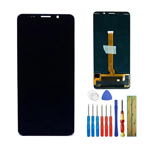 E-YIIVIIL Display TFT compatibile con Huawei Mate 10 Pro BLA-L29 BLA-L09 BLA-AL00 6.0" LCD Display Touch Screen Assembly con strumenti (nero)