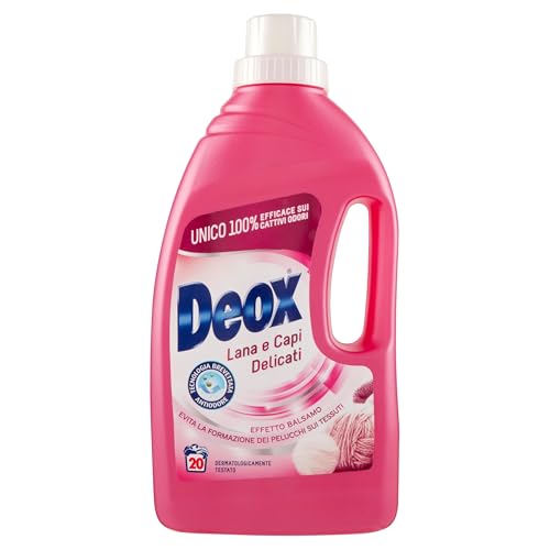 Deox Detergente líquido de lana y prendas delicadas, 1100 ml, 1100 ml
