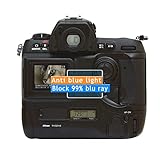  Vaxson 3 Unidades Protector de Pantalla Anti Luz Azul, compatible con Nikon D1X [No Vidrio Templado ] Nuevo Película Protectora Film Guard