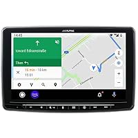Alpine INE-F904D 1DIN Chassis - 9 Zoll Touchscreen, integrierte Navigation, DAB+, HDMI und Apple CarPlay und Android Auto Combat – Ansicht 5