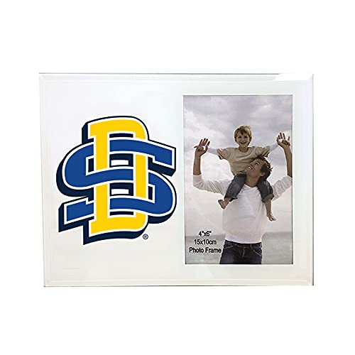 The Fanatic Group South Dakota State University Jackrabbits 4 x 6 Glass Photo Frame