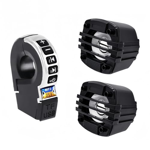 Manillar con Parlante para Moto, Audio con Doble Bocina miniatura 2