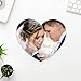 Nezyo 21 Pieces Sublimation Mouse Pad Blanks Non Slip Rubber Blank Pad Round Rectangle Heart Shaped Mouse Pad for DIY Crafts Transfer Heat Press Printing