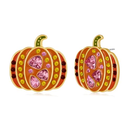 Halloween Earrings For Women Pumpkin Earrings Gold Skeleton Earrings Ghost Halloween Dangle Drop Earrings Bat Earrings Ghost Tassel Earrings Fashion Jewelry - Main Image