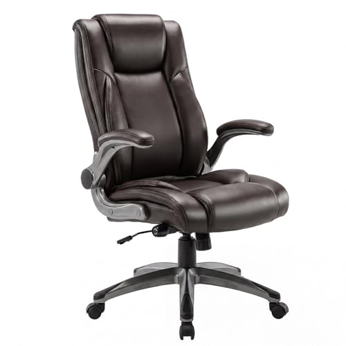 COLAMY Bürostuhl Ergonomisch, Chefsessel mit Hoher Rückenlehne, Ergonomischer 360° Drehstuhl für Büro… – Ansicht 1