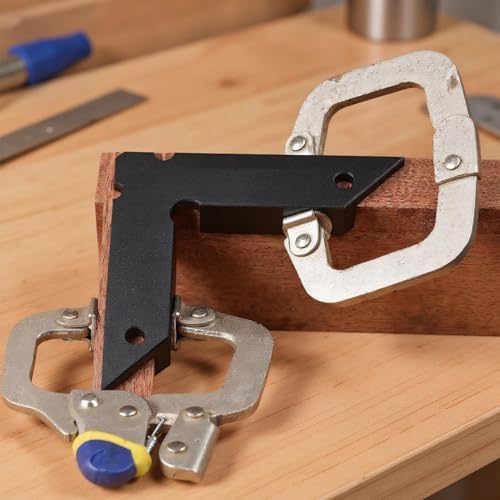 Serre-joints d'angle pour menuiserie outil assemblage cadre positionnement carré portable - 7