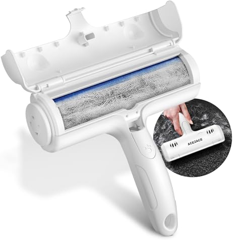 ACE2ACE Pet Hair Remover Roller, Reusable Animal Hair Remova...