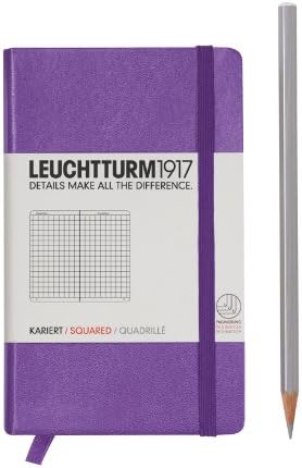 Lighthouse Notebook Pocket (A6) dotted, Hardcover