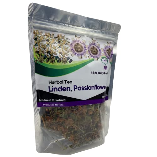 Pasiflora Tila Tea Linden Passionflower Tea, Quiere Te, Herbal Mi...