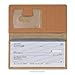 Soaring Over America Personal Leather Checkbook Cover for Top Tear Personal Checks