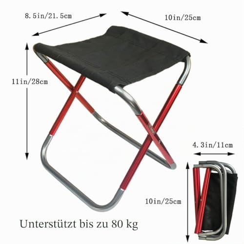 Faltbarer Hocker für Urban Sketching