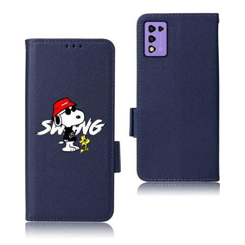 Ailiber ZTE Libero 5G II �p�̃P�[�X �蒠�^ ����PU���U�[ �X�k�[�s�[ �J�o�[ A103ZT �X�}�z�P�[�X �ϏՌ� �}�O�l�b�g�� �l�C ������� ���킢�� �L�����N�^�[ ���� ���x��5g ii �J�o�[ �J�[�h���[ �X�}�z�P�[�X ��