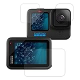protector lente gopro hero 5 ▶【Lo que obtienes】3 piezas de protector de pantalla; Accesorios para la instalación.